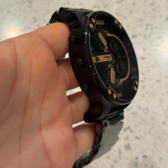 DIESEL Mr. Daddy Two-Tone Stainless Steel Watch - Picture 5 of 6